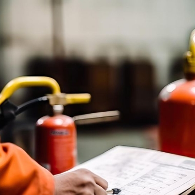 Como os equipamentos de detecção de incêndio são usados em indústrias perigosas?